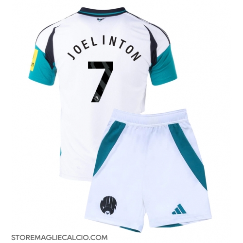 Newcastle United Joelinton #7 Maglia Gara Terza Repliche 2024-25 Bambino Maniche Corte Newcastle United Joelinton #7 Maglia Gara Terza Repliche 2024-25 Bambino Maniche Corte